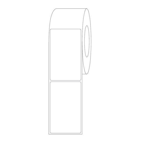 Label, Blank Direct Thermal 5" x 3"